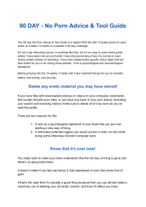 90 Day No Porn Advice & Tool Guide