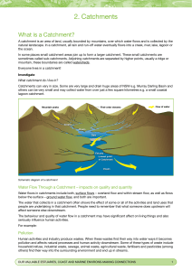 What is a Catchment? Educational Guide on Water Flow & Environmental Impacts