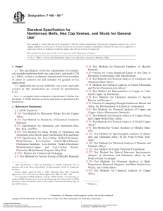 ASTM F 468-06e1: Nonferrous Bolts & Screws Standard