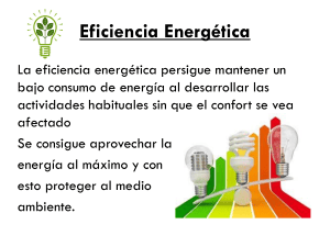 Eficiencia Energ&eacute;tica: Definici&oacute;n y Etiquetas de Consumo