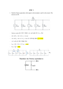 Electrical Engineering Homework: Circuit Analysis
