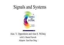 Signals and Systems Textbook - Oppenheim & Willsky 2nd Ed.