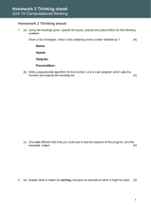 Homework 2: Computational Thinking Questions