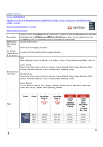 Redhill School: Curriculum, Fees, and Extracurriculars