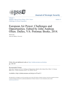 European Air Power Book Review: Challenges & Opportunities