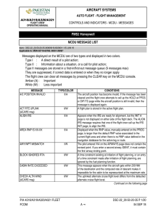 A320/A321 MCDU Messages Manual | Flight Crew Guide