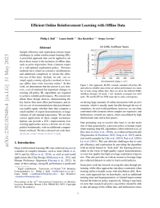 Efficient Online Reinforcement Learning with Offline Data