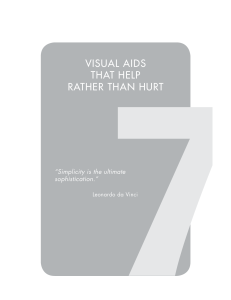 Visual Aids That Help Rather Than Hurt - Presentation Tips