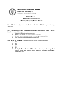 EE-351 Linear Control System Assignment 2