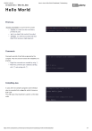 Java Hello World Cheatsheet - Codecademy
