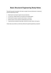 Basic Structural Engineering Study Notes