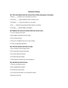 English Grammar Practice Workbook