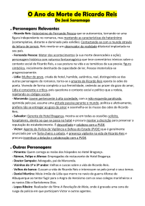 O Ano da Morte de Ricardo Reis: Resumo e An&aacute;lise