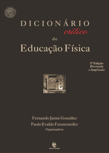 Dicion&aacute;rio Cr&iacute;tico de Educa&ccedil;&atilde;o F&iacute;sica - 3&ordf; Edi&ccedil;&atilde;o