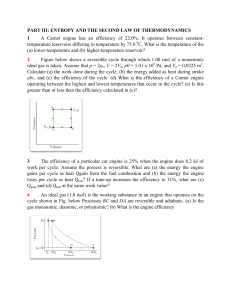 Entropy and Second Law of Thermodynamics Problems