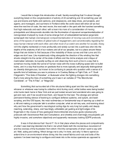 Personal Statement: Cybersecurity, Acting, and Academic Goals