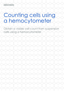 Counting Cells with a Hemocytometer: Viable Cell Count Guide