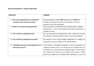 ENG1504 FAQ: Assignment & Submission Guidelines