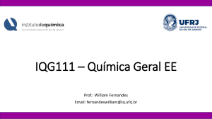 Modelo At&ocirc;mico - Qu&iacute;mica Geral EE