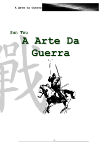 A Arte da Guerra de Sun Tzu - Estrat&eacute;gia Militar Cl&aacute;ssica