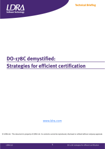 DO-178C Demystified: Strategies for Efficient Certification