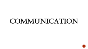 Communication: Elements, Types, and Barriers