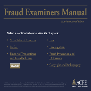 ACFE-MANUAL 2020 INTERNATIONAL EDITION