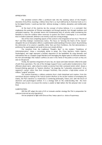 PLA Military Strategy: Active Defense & Modern Warfare Analysis