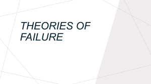 Theories of Failure