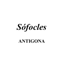 Ant&iacute;gona de S&oacute;focles: Tragedia Cl&aacute;sica Griega