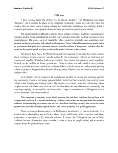 Pili Pinas: My Imagined Community