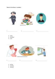 Murder in the Library Vocabulary Worksheet