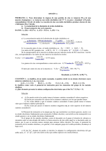 Problemas de Qu&iacute;mica: Molaridad, Zinc y N&uacute;meros Cu&aacute;nticos