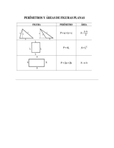 Gu&iacute;a de Per&iacute;metros y &Aacute;reas de Figuras Planas