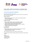 USM Postgraduate Online Application Guide