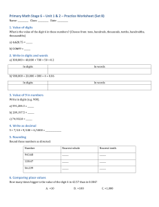Primary Math Stage 6 Worksheet (Set B)