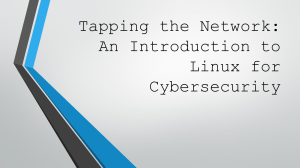 Introduction to Linux for Cybersecurity