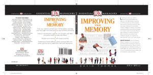 Improving Your Memory DK Essential Managers