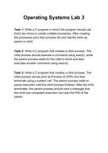 Operating Systems Lab 3: C Programming Tasks