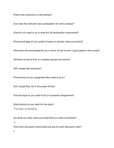Marketing Course Syllabus: Policies, Grading, and Requirements