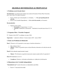 Mejoras Metodol&oacute;gicas para Cuestionario de IA en Construcci&oacute;n