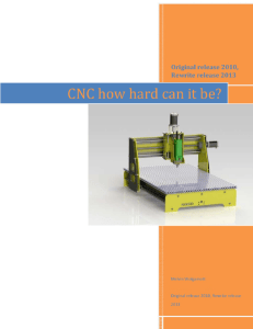 CNC How Hard Can It Be? Beginner's Guide