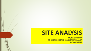 Site Analysis for Architecture & Urban Planning