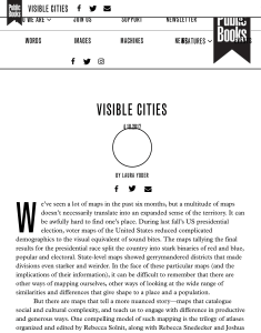 Visible Cities: Solnit&rsquo;s Urban Atlases Review