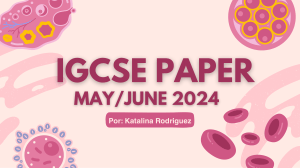IGCSE Biology Paper May/June 2024 Study Guide
