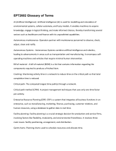 EPT2602 Glossary of Terms