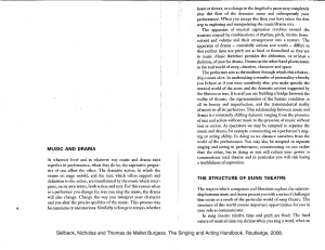 The Singing and Acting Handbook: Music & Drama in Theatre