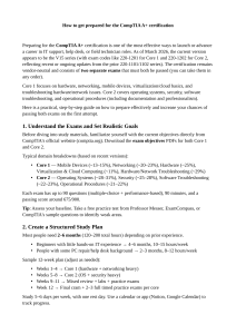 CompTIA A+ Certification Study Guide