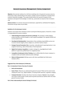 General Insurance Management Trainee Assignment