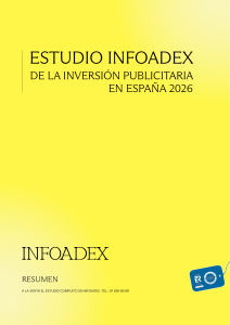 Estudio Infoadex Inversi&oacute;n Publicitaria Espa&ntilde;a 2026